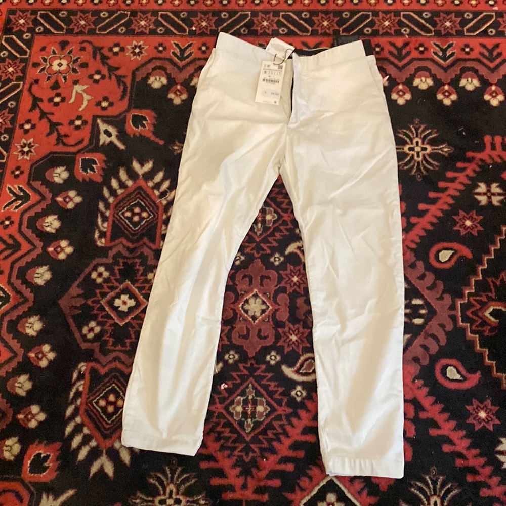 Zara white pants